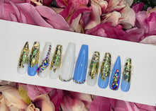 Load image into Gallery viewer, Blue Nova Nails