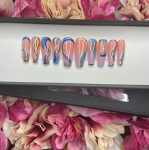 Load image into Gallery viewer, Gold Digger Glam Nails