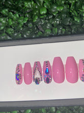 Load image into Gallery viewer, Pink Princess Nails